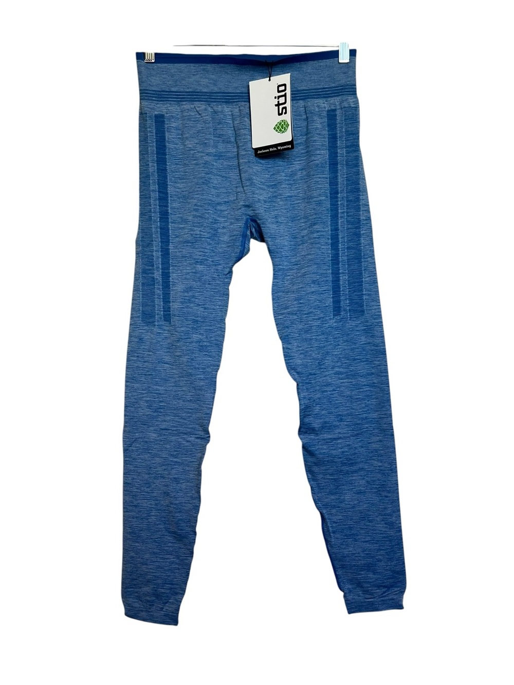 Stio Women’s NWT Large Active Performance Tech Tights Blue Heather Leggings